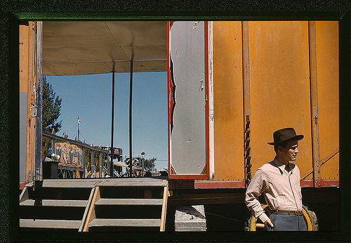 Famous Kodachrome picture at a local carnival